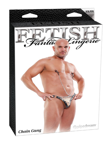 Fetish Fantasy Male Chain Gang 2xl-3xl