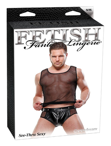 Fetish Fantasy Male See Thru Sexy S-m