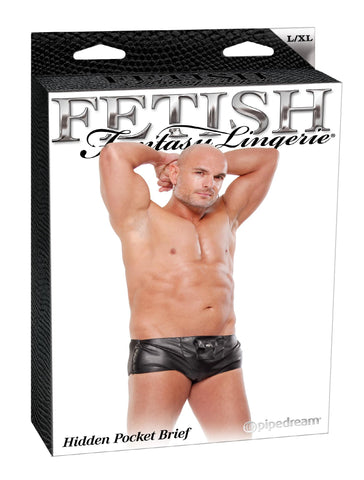 Fetish Fantasy Male Hidden Pocket Brief L-xl