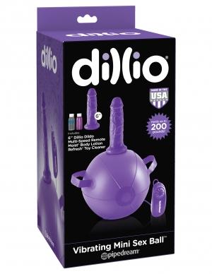 Dillio Vibrating Mini Sex Ball Purple