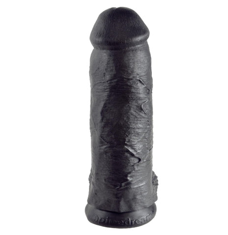 King Cock 12in Cock W-balls Black