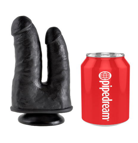 King Cock Double Penetrator Black