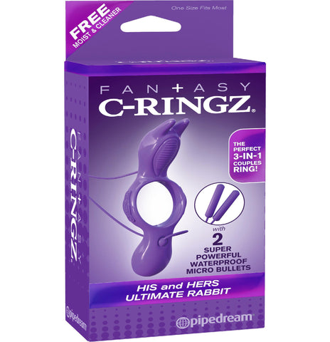 Fantasy C-ringz His & Hers Ultimate Rabbit