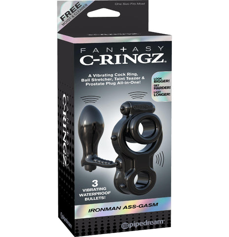 Fantasy C-ringz Ironman Ass Gasm