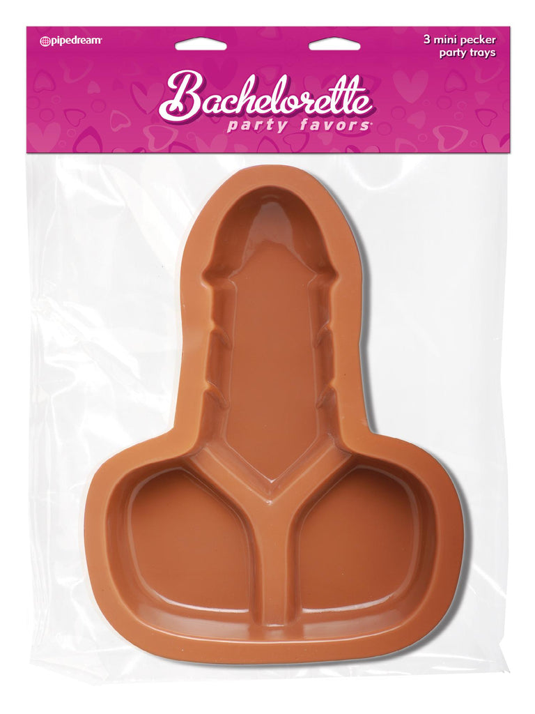 Bachelorette Mini Pecker Party Serving Tray 3pk