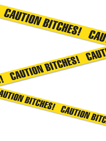 Bachelorette Caution Tape Incaution Bitchesin