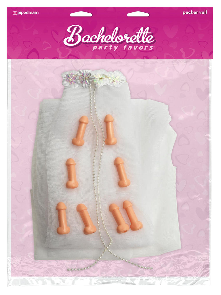 Bachelorette Party Pecker Veil