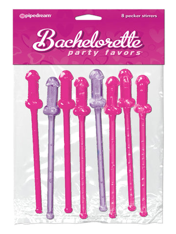Bachelorette Cocktail Stirrers 8pc