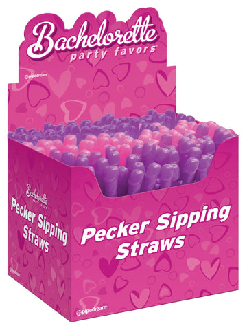 Bachelorette Dicky Sipping Straws 144 Pcs
