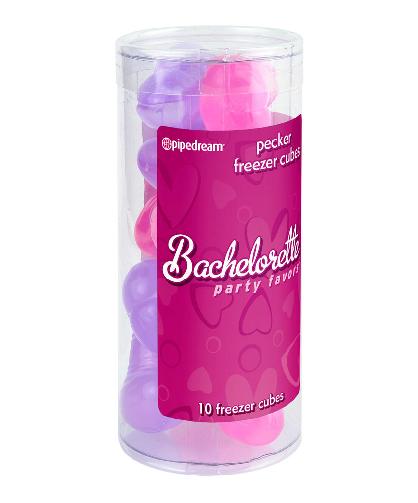 Bachelorette Pecker Freezer Cubes Display
