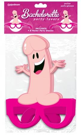 Bachelorette Party Favors Party Pecker Glasses