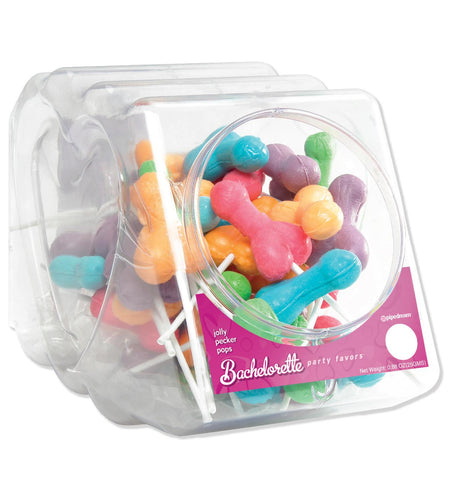 Bachelorette Jolly Pecker Pops (50 Per Display)