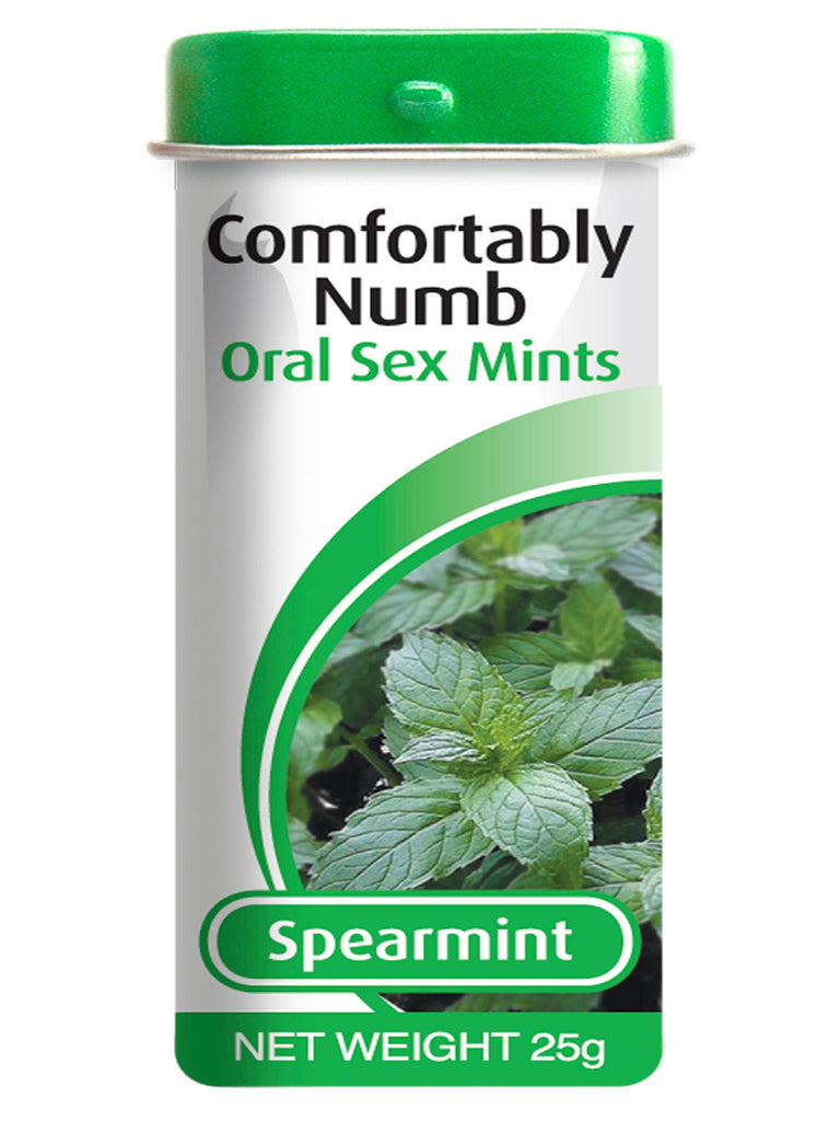Comfortably Numb Oral Sex Mints Spearmint