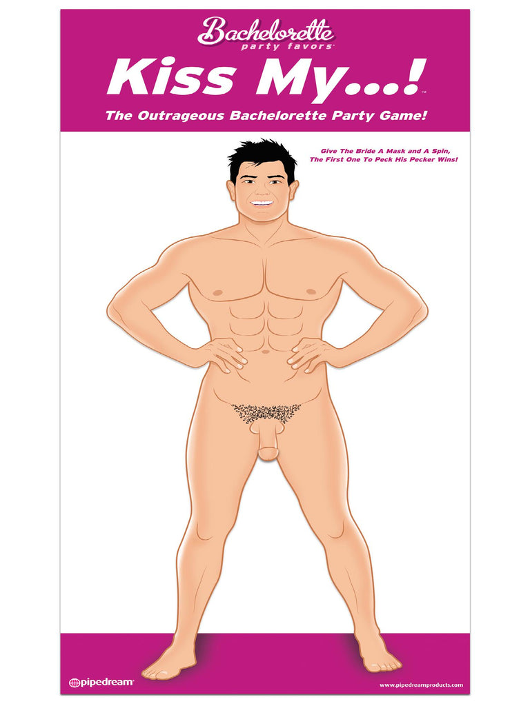 Bachelorette Kiss My... Party Game
