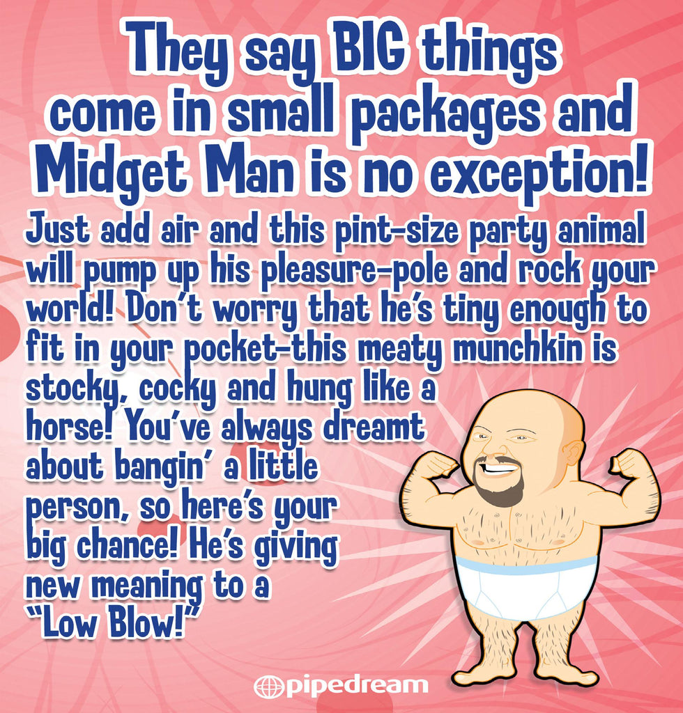 Midget Man Inflatable Love Doll