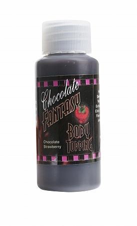 Fantasy Body Topping-choco-straw 1oz.
