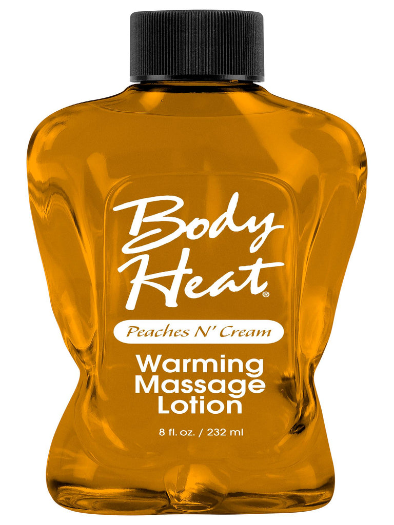 Body Heat Warming Massage Lotion Peaches-cream