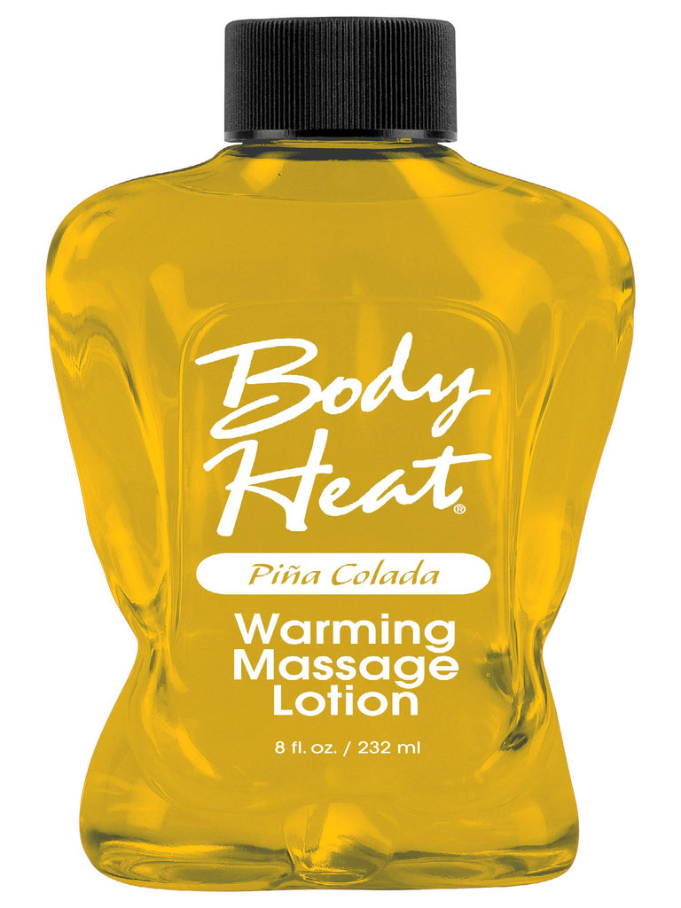 Body Heat Warming Massage Lotion Pina Colada