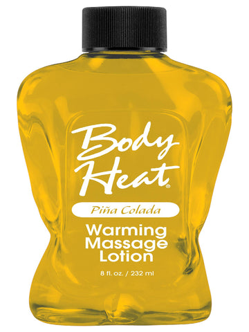 Body Heat Warming Massage Lotion Pina Colada