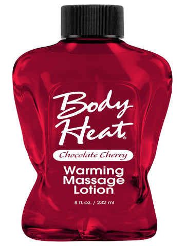 Body Heat Warming Massage Lotion Choc-cherry
