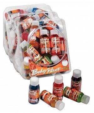 Body Heat Warming Massage Lotion 1oz(48 Pc Disp)