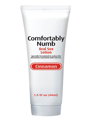 Comfortably Numb Oral Sex Lotion Cinnamon
