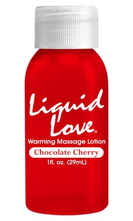 Liquid Love Warming Massage Lotion 1oz. Strawberry