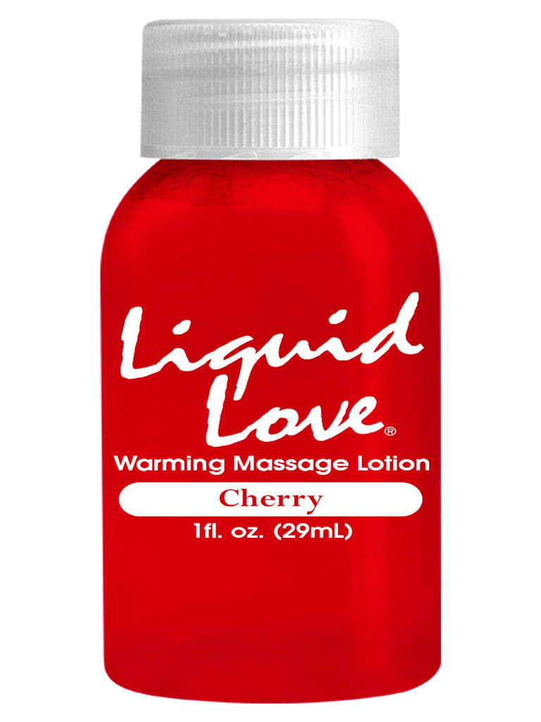 Liquid Love Warming Massage Lotion 1 Oz. Cherry
