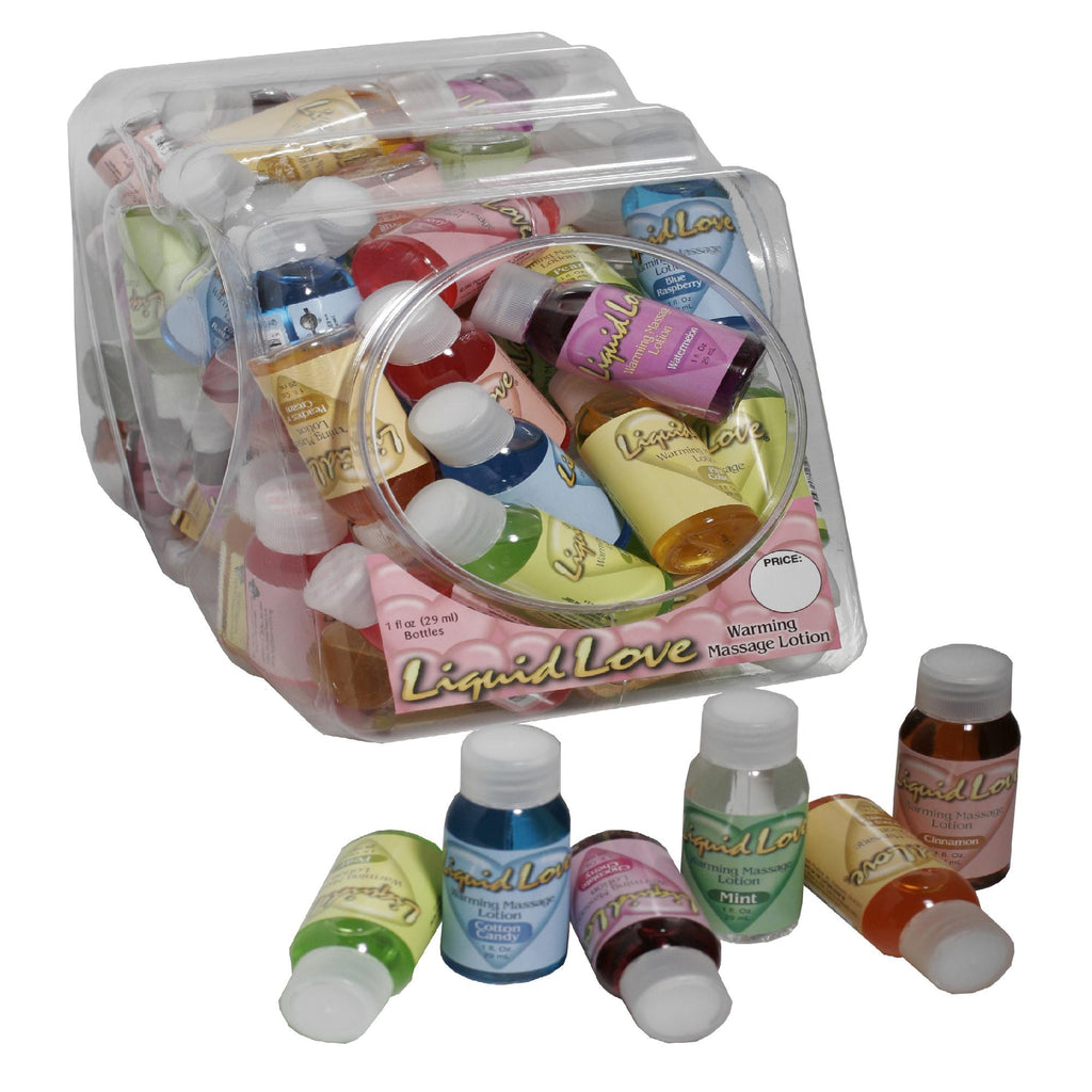 Liquid Love Warming Massage Lotion(48pcs Bowl)