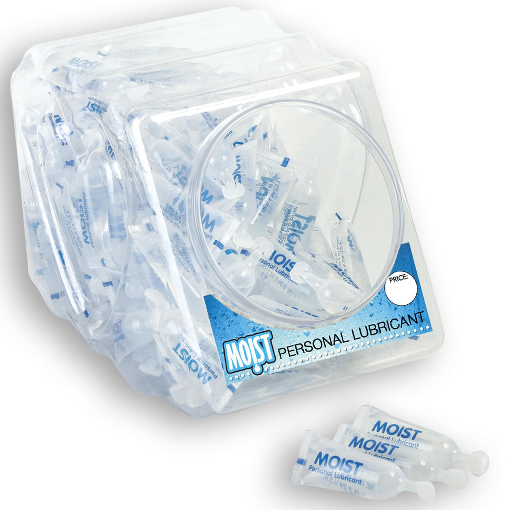 Moist Personal Lubricant 10ml Tubes 120pc Bowl