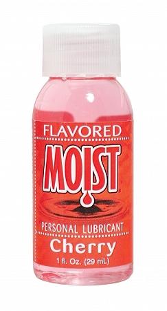 Moist Flavored Lube Cherry 1 Oz