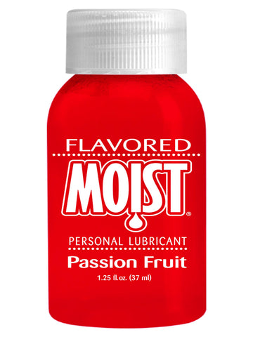 Moist Flavored Lube Passion Fruit 1 Oz