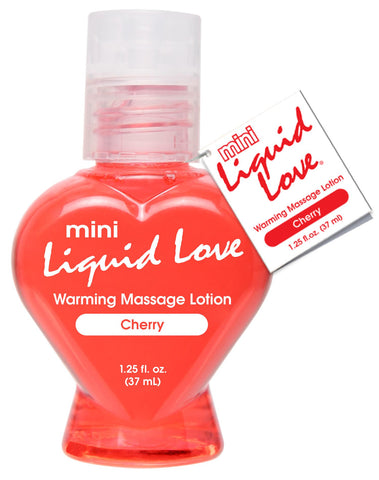 Mini Liquid Love Warming Massage Lotion 1.25 Oz Cherry