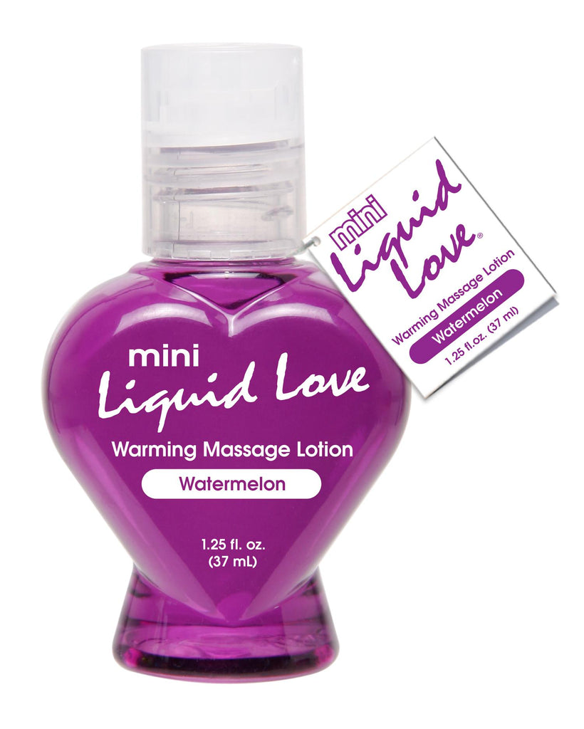 Mini Liquid Love Warming Massage Lotion 1.25 Oz Waterm