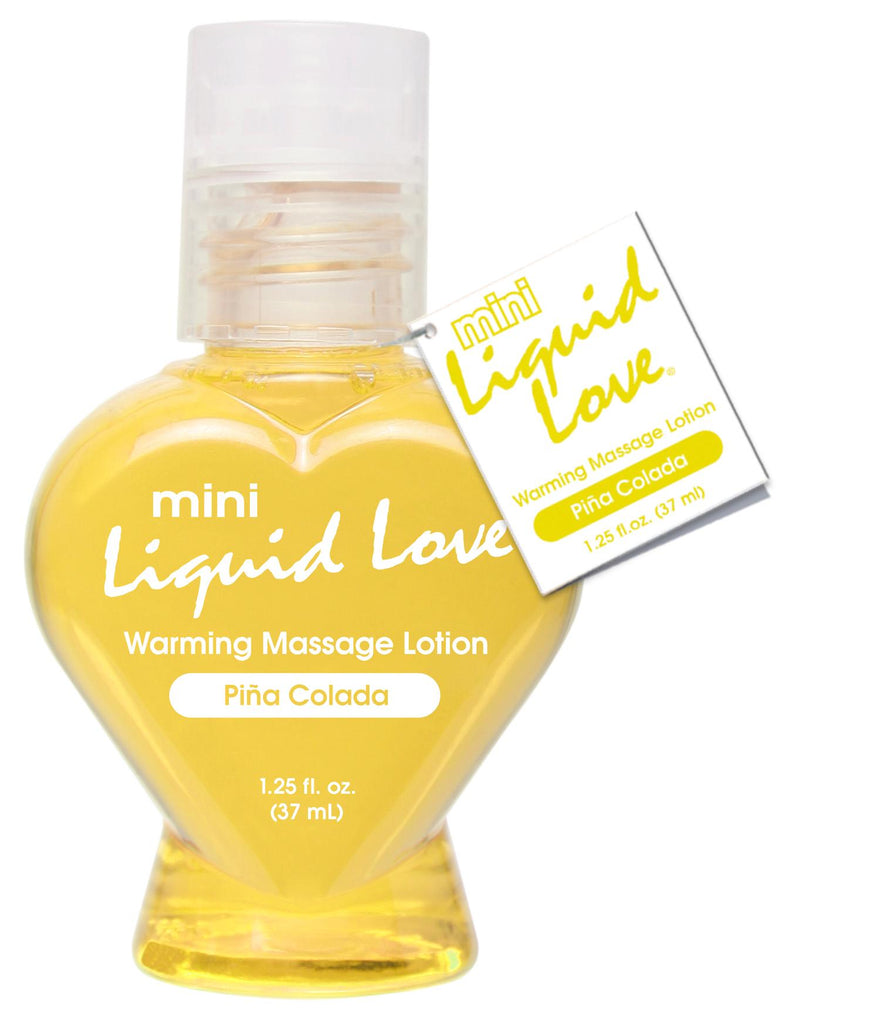 Mini Liquid Love Warming Massage Lotion 1.25 Oz Pina C