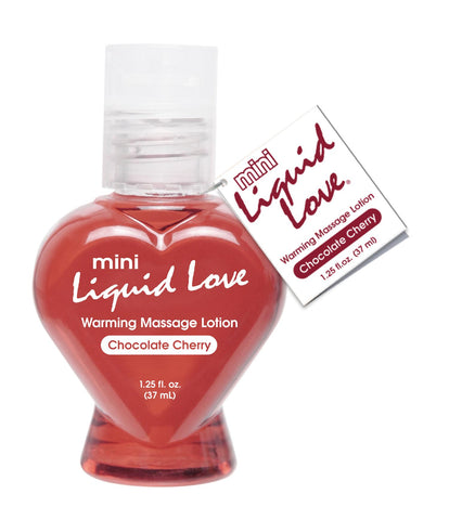 Mini Liquid Love Warming Massage Lotion 1.25 Oz Chocol