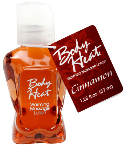 Body Heat Warming Massage Lotion 1.25 Oz Cinnamon