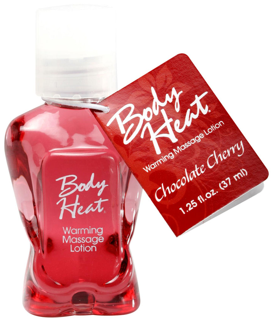 Body Heat Warming Massage Lotion 1.25 Oz Chocolate Che