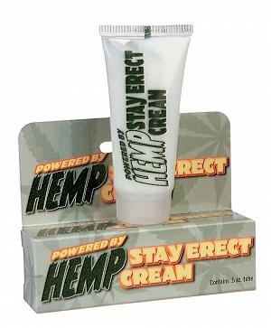 Hemp Stay Erect Cream .5 Oz