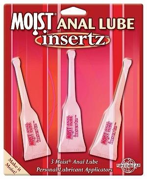 Moist Insertz Anal Lube 10ml