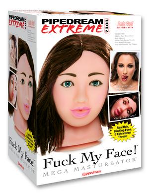 Pipedream Extreme Fuck My Face Brunette