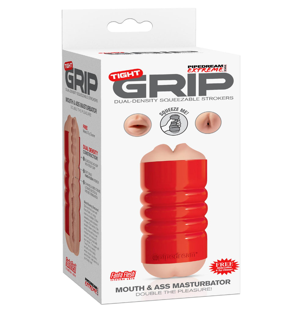 Pipedream Extreme Tight Grip Mouth-ass Masturbator
