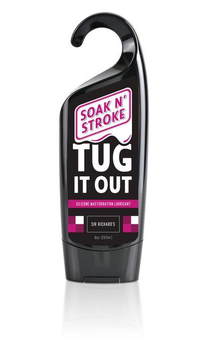 Sir Richard's Soak N' Stroke Tug It Out Silicone Lube 8 Oz