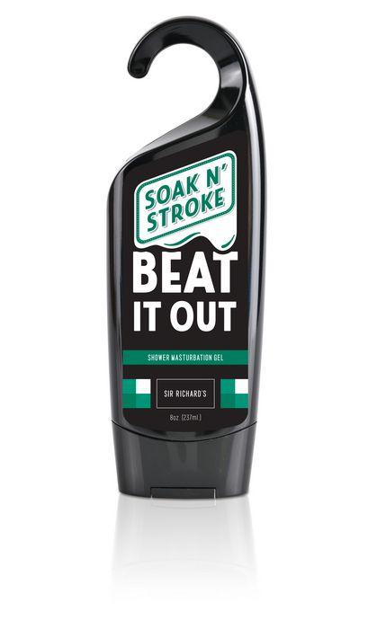 Sir Richard's Soak N' Stroke Beat It Out Masturbation Gel 8 Oz