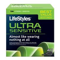 Lifestyles Ultra Sensitive 40 Pk