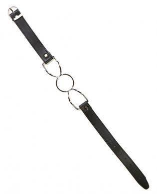 Ring Gag Leather And Steel