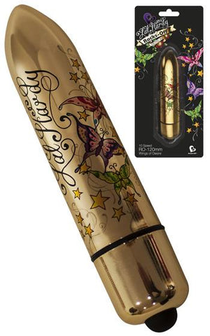 Bullet Gold Metallic Bullet Wings Of Desire