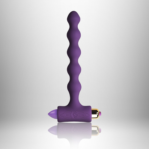 Petite Sensations Pearls Black Plug