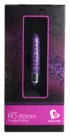Ro 80mm Purple Python Bullet Vibe
