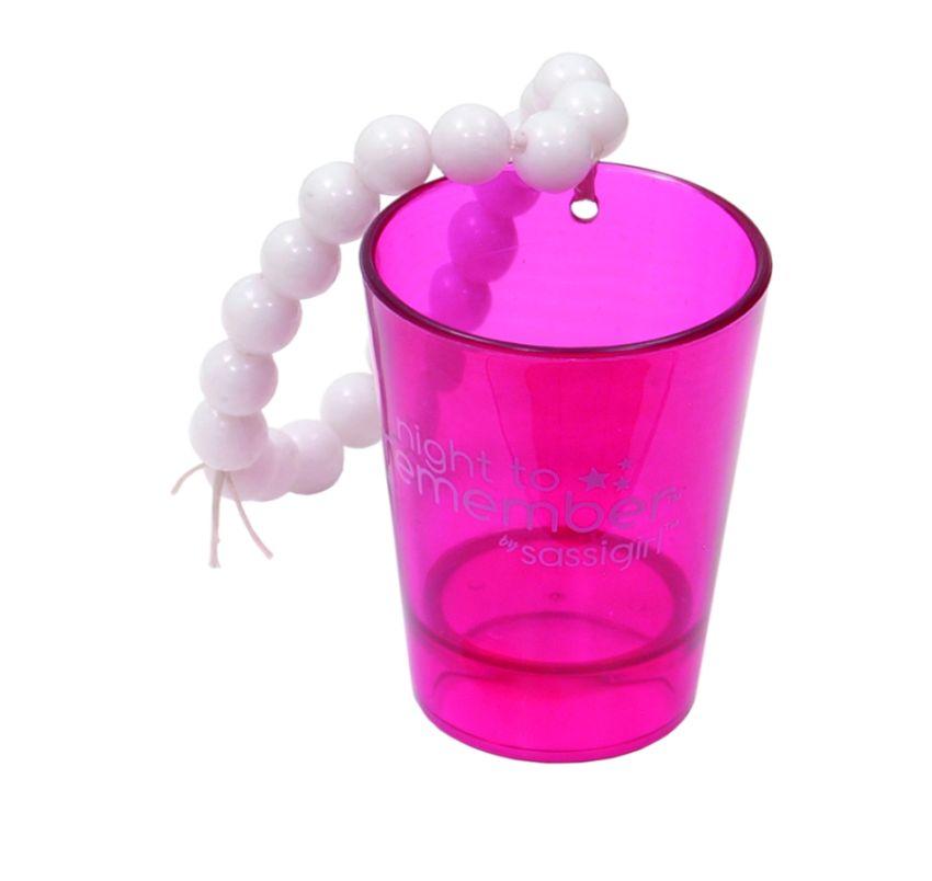 Night To Remember Bracelet Shot Glass Pink